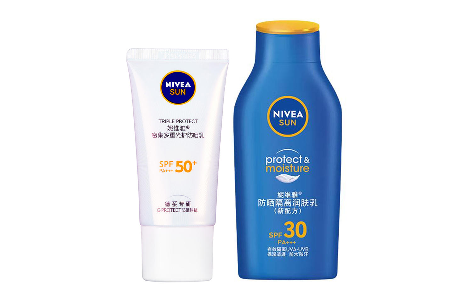 

Солнцезащитный праймер с легкой защитой waterproof и sweatproof, освежающий SPF50+/SPF30 50мл+75мл NIVEA