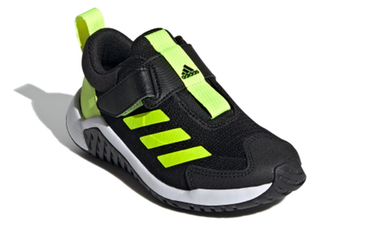 4Uture Kids Кроссовки детские низкие черные/желтые/белые Adidas — фото 3