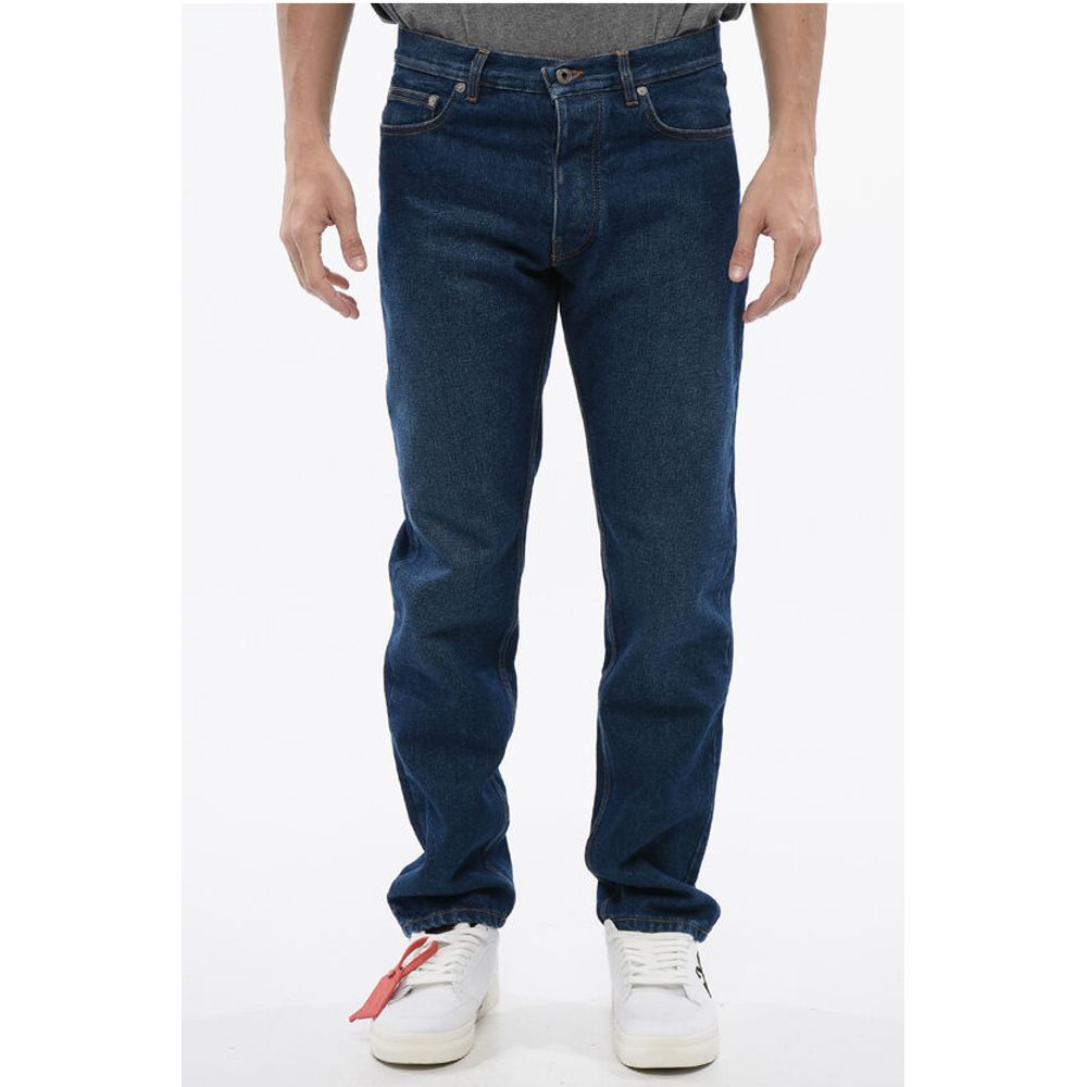 

Синие хлопковые джинсы Деним Off-White, Blue