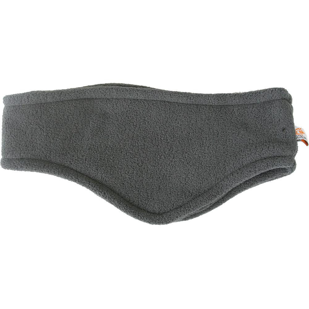 

Флисовая повязка на голову в форме крикуна (унисекс), Charcoal