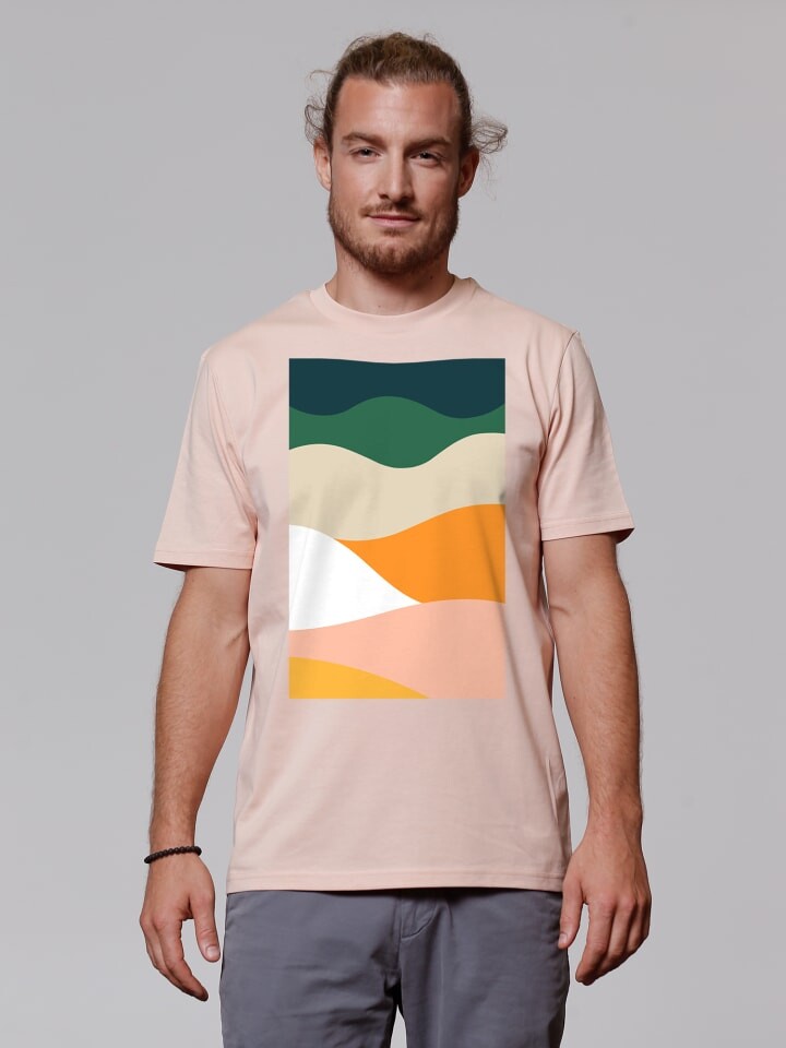 

Футболка wat Apparel T-Shirt Countryside 03, цвет Fraiche Peche