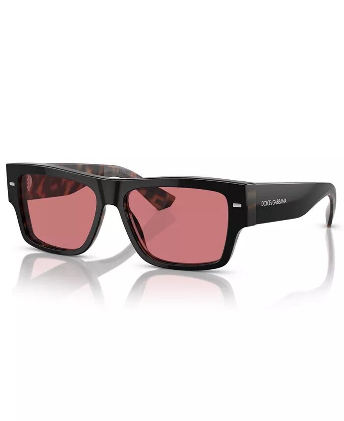 

Мужские солнцезащитные очки с низкой перемычкой DG4451F Dolce&Gabbana, черный