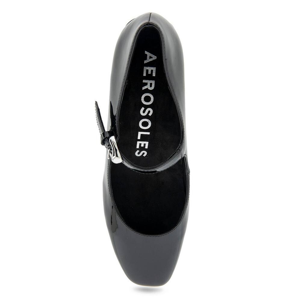 Аэрозоли Cali Женские туфли Mary Jane Heels Aerosoles, цвет Silver Mirror Metallic — фото 4