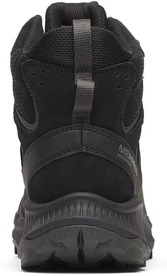Мужские ботинки Merrell Speed Strike 2 Leather Thermo Mid Waterproof, черный — фото 4