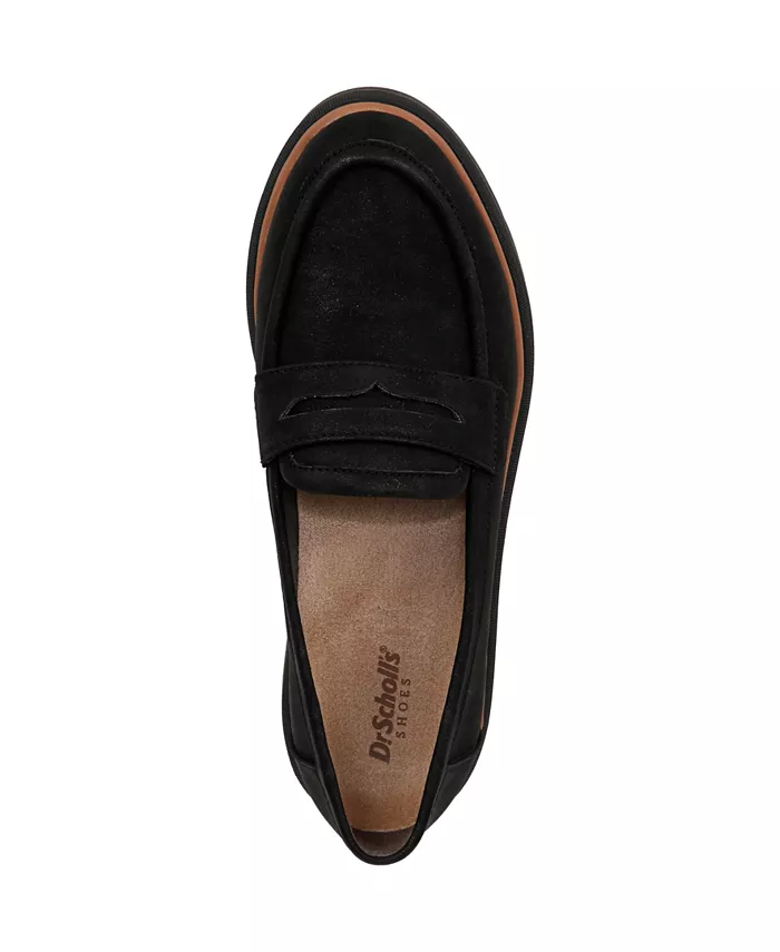 Женские лоферы Nice Day Max на платформе с массивной подошвой Dr. Scholl's, черный — фото 4