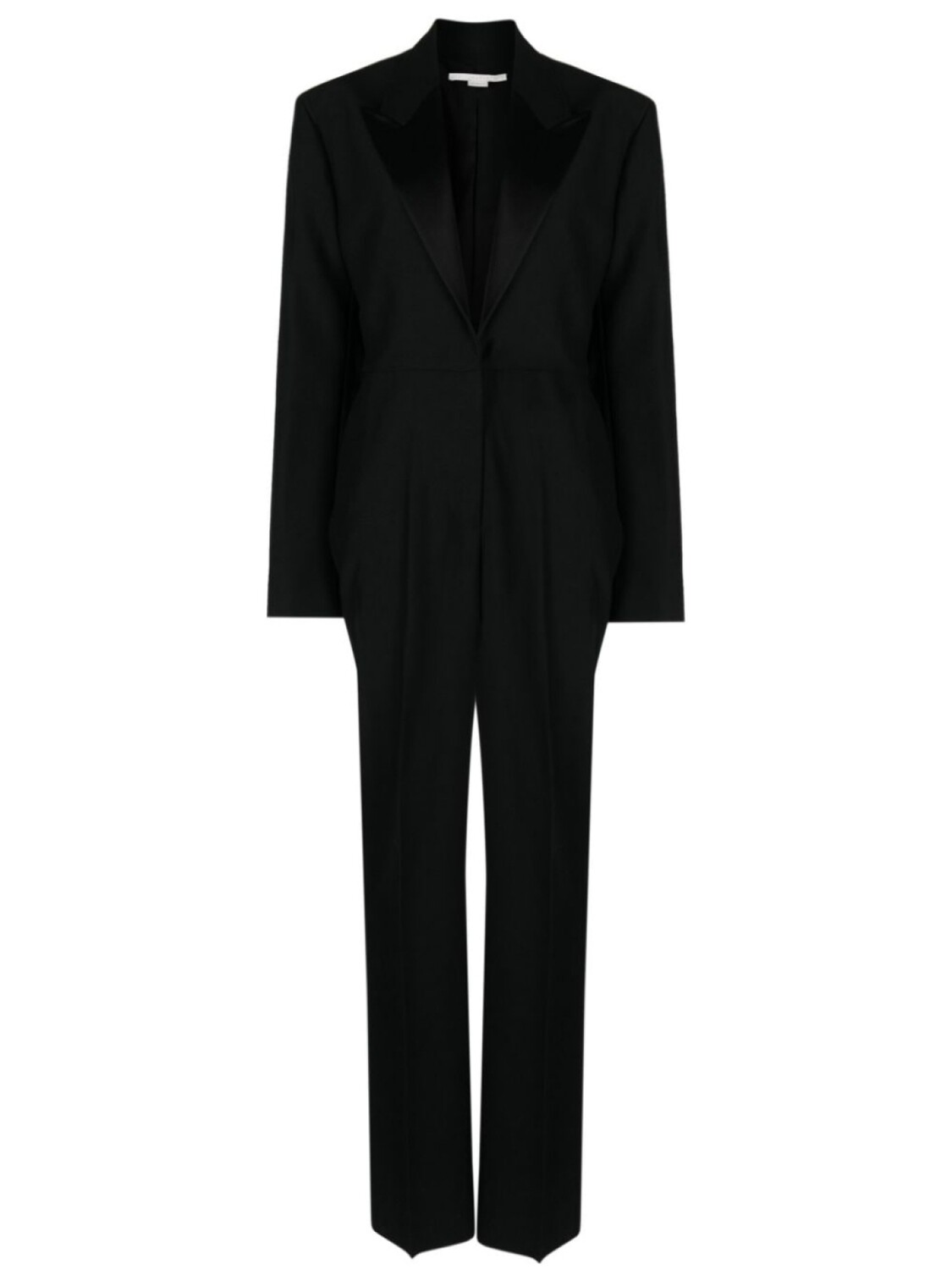 

Stella McCartney шерстяной комбинезон строгого кроя, черный