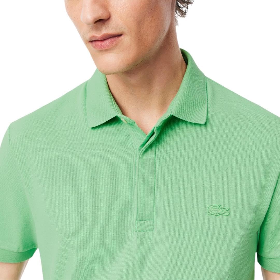 Lacoste мужская растягивающаяся хлопковая парижская поло, Liamone — фото 2
