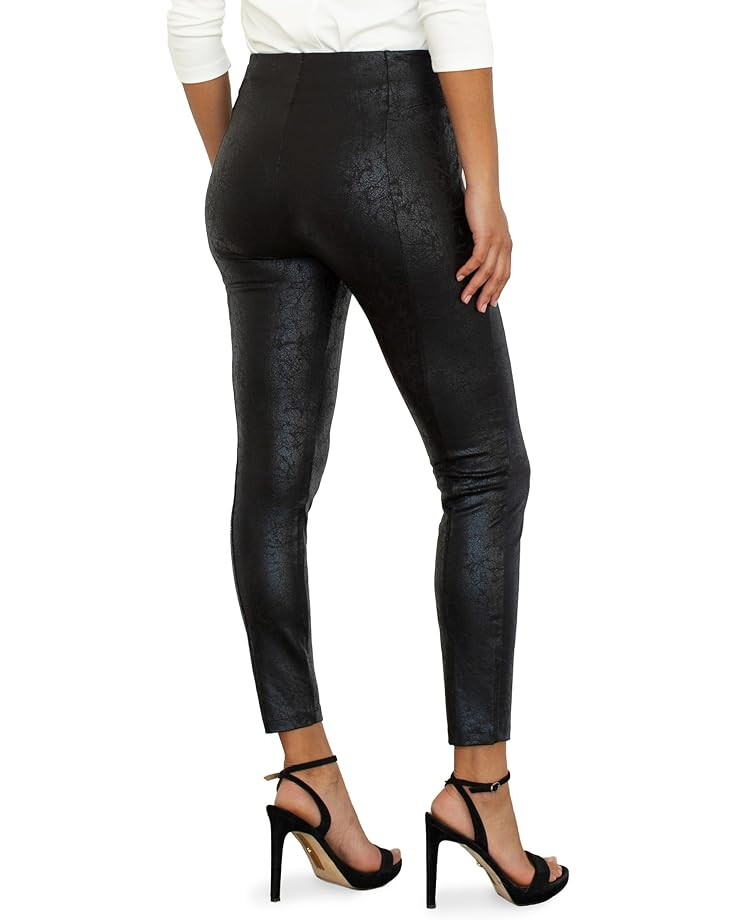 

Брюки Liverpool Los Angeles Reese Seamed Pull-On Leggings, цвет Black Crackled Coat