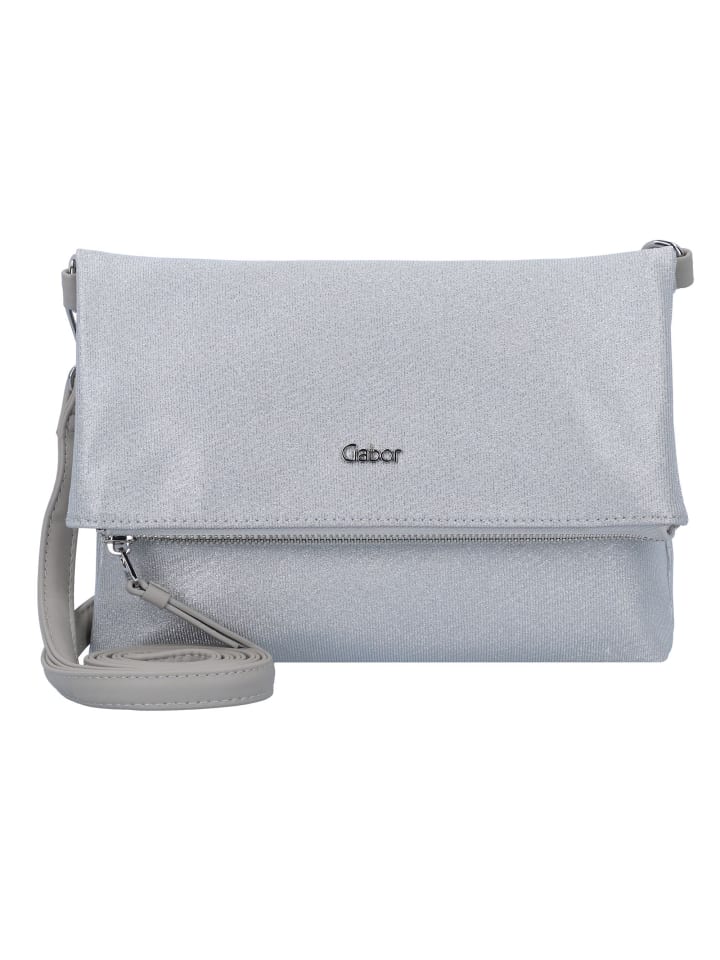 

Сумка через плечо Gabor 25 cm, цвет metallic silver