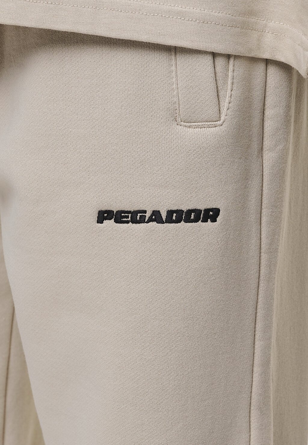 

Спортивные брюки LOGO WIDE PANTS Pegador, бежевый