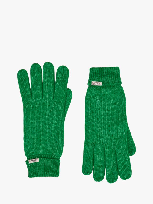 

Вязаные перчатки из смесового полиэстера Joules, Green