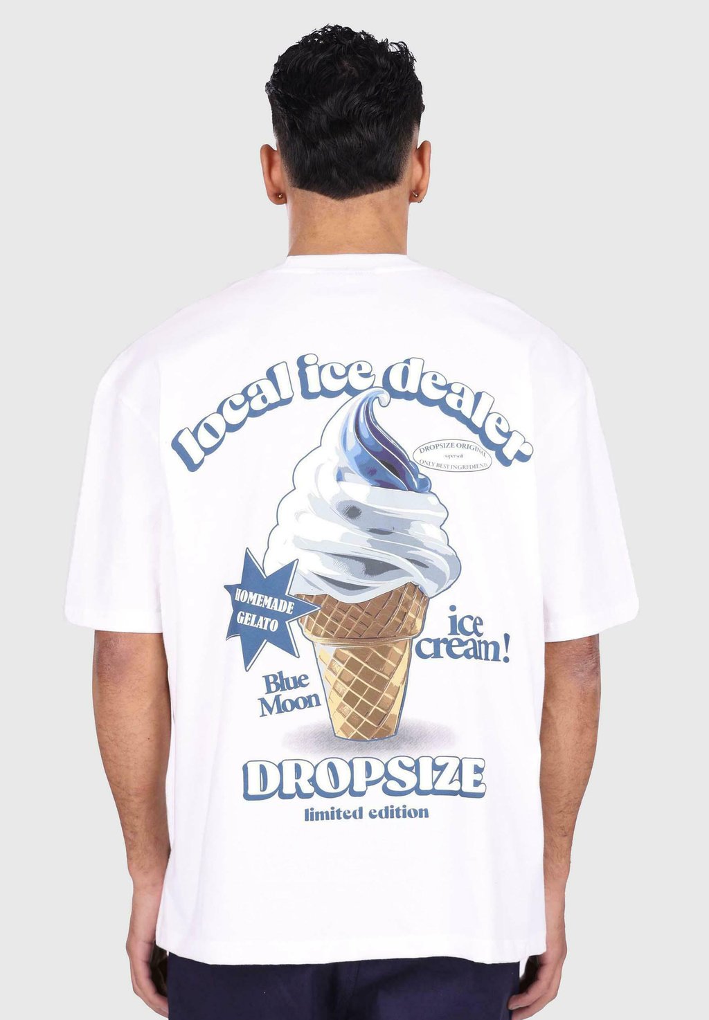 

Футболка с принтом HEAVY ICE CREAM Dropsize, белый