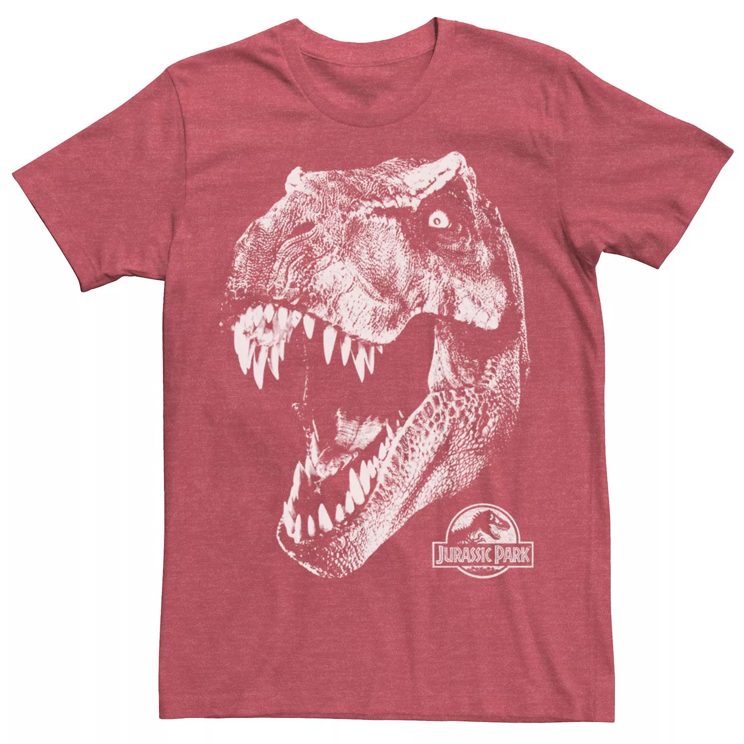 

Мужская футболка Jurassic Park T-Rex White Head Roaring Tee Licensed Character