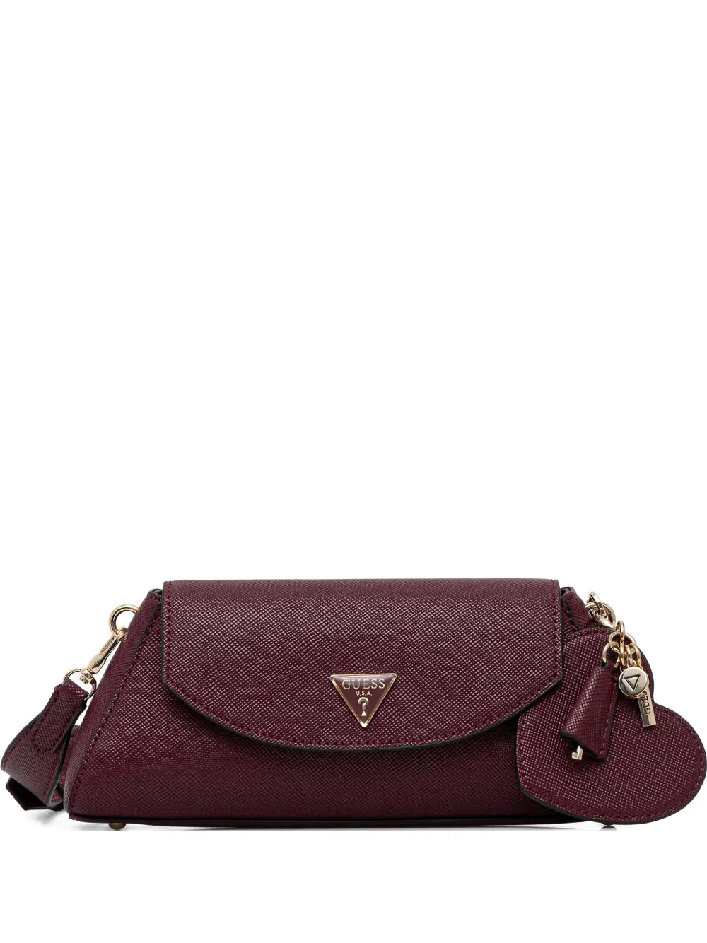 

Мини-сумка на плечо с брелоком и логотипом Bolena Guess Usa, красный