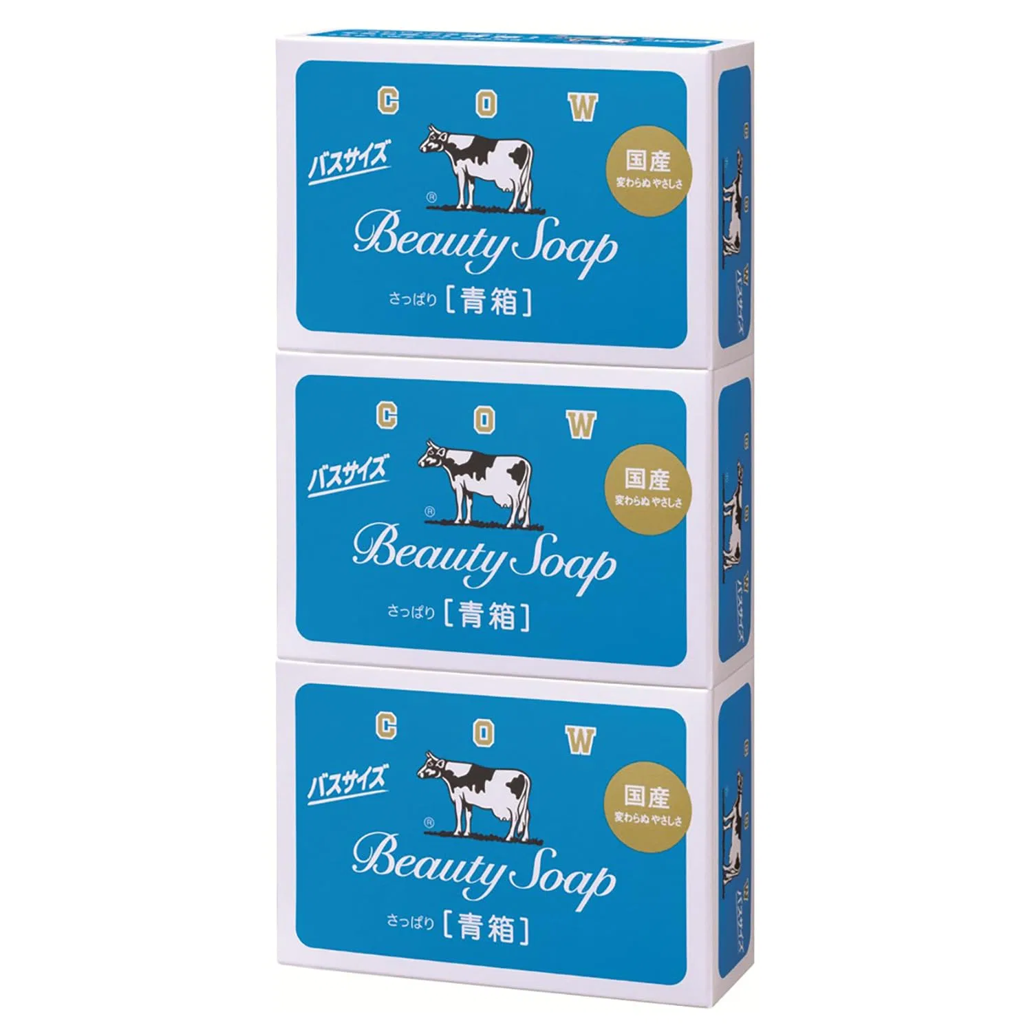 Набор молочного мыла COW BRAND Blue Box, 3 шт. Cow Brand