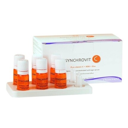 

Synchroline Synchrovit C Сыворотка против старения, 5 мл — упаковка из 6 шт., General Topics Srl, Серый, Synchroline Synchrovit C Сыворотка против старения, 5 мл — упаковка из 6 шт., General Topics Srl