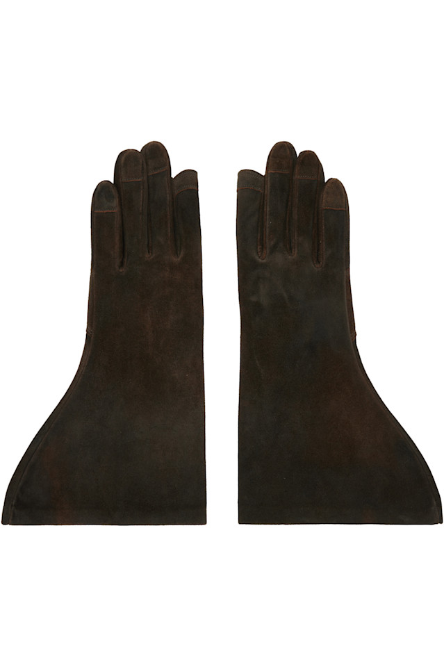 

Перчатки Concordians блестят Rick Owens, индиго