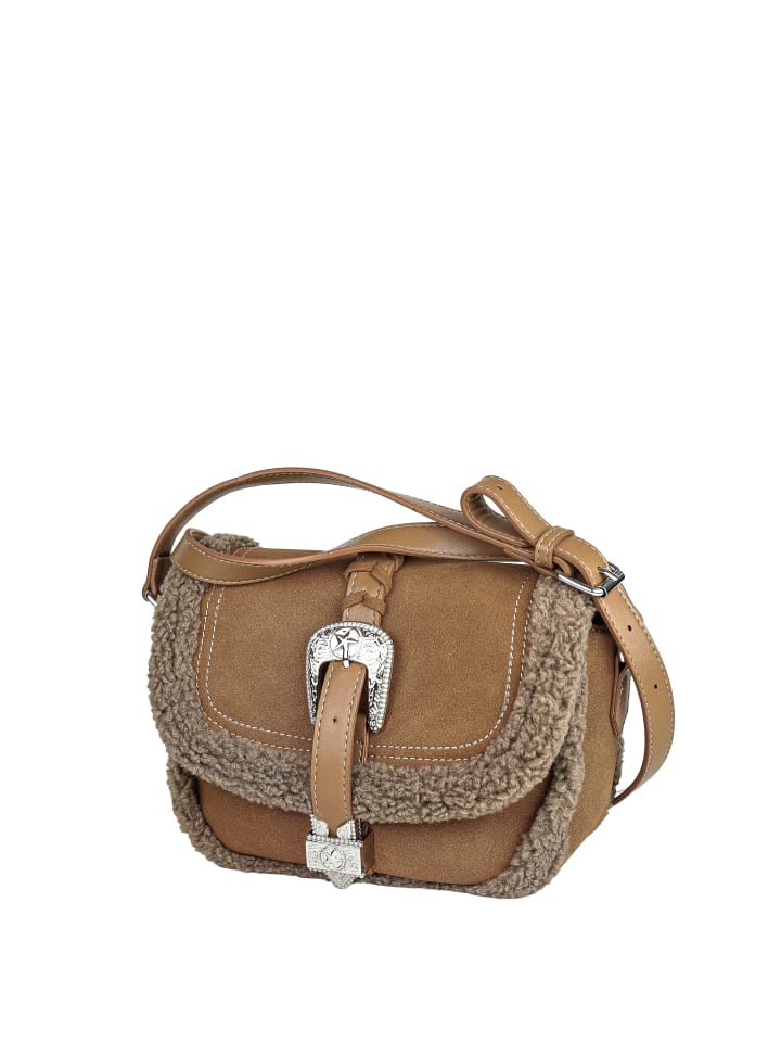 

Сумка через плечо Cowgirl коричневого цвета collezione alessandro