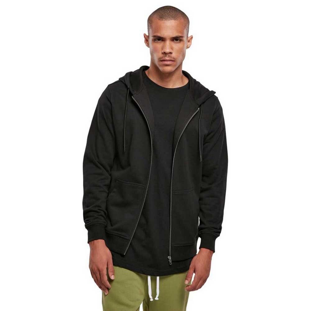 

Толстовка Urban Classics Basic Terry Full Zip, черный