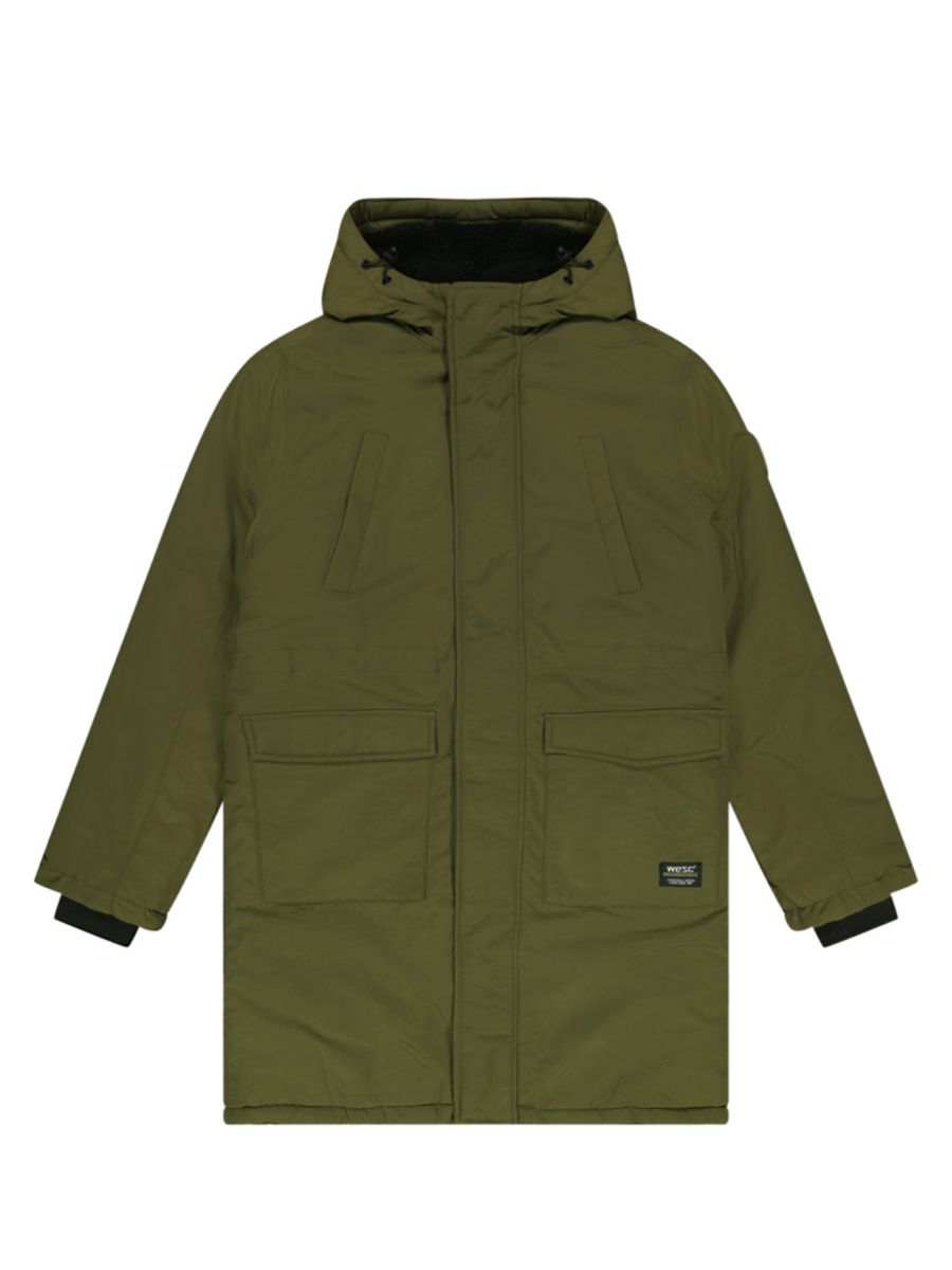 

Зимняя парка с капюшоном Wesc, цвет Olive Night, Хаки, Зимняя парка с капюшоном Wesc, цвет Olive Night