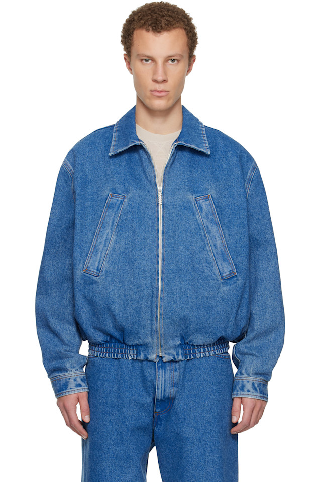 

Marni Синяя выцветшая джинсовая куртка