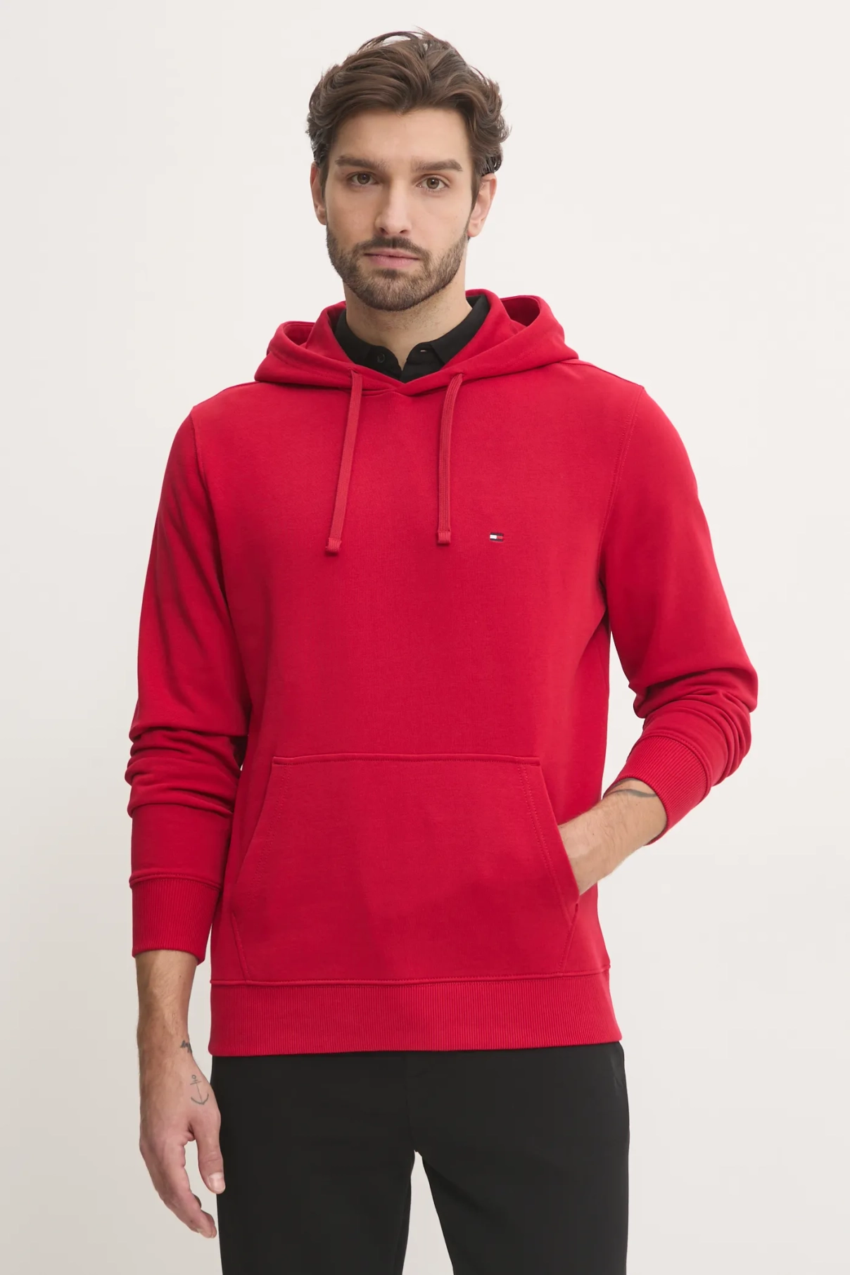 

Хлопковая толстовка Tommy Hilfiger, красный