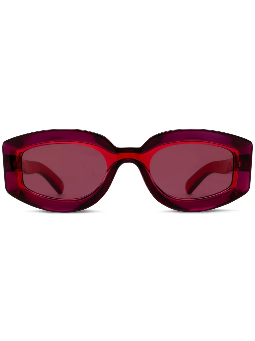 

Солнцезащитные очки Sunset Boulevard Gucci Eyewear, красный