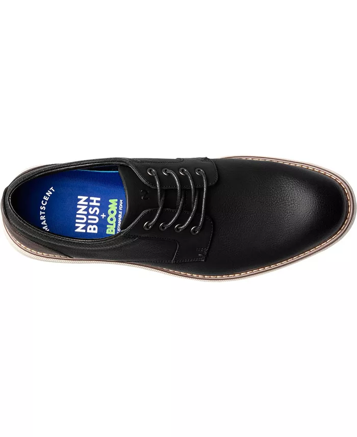 Мужские оксфорды Chase Casual с круглым мысом Nunn Bush, черный — фото 3