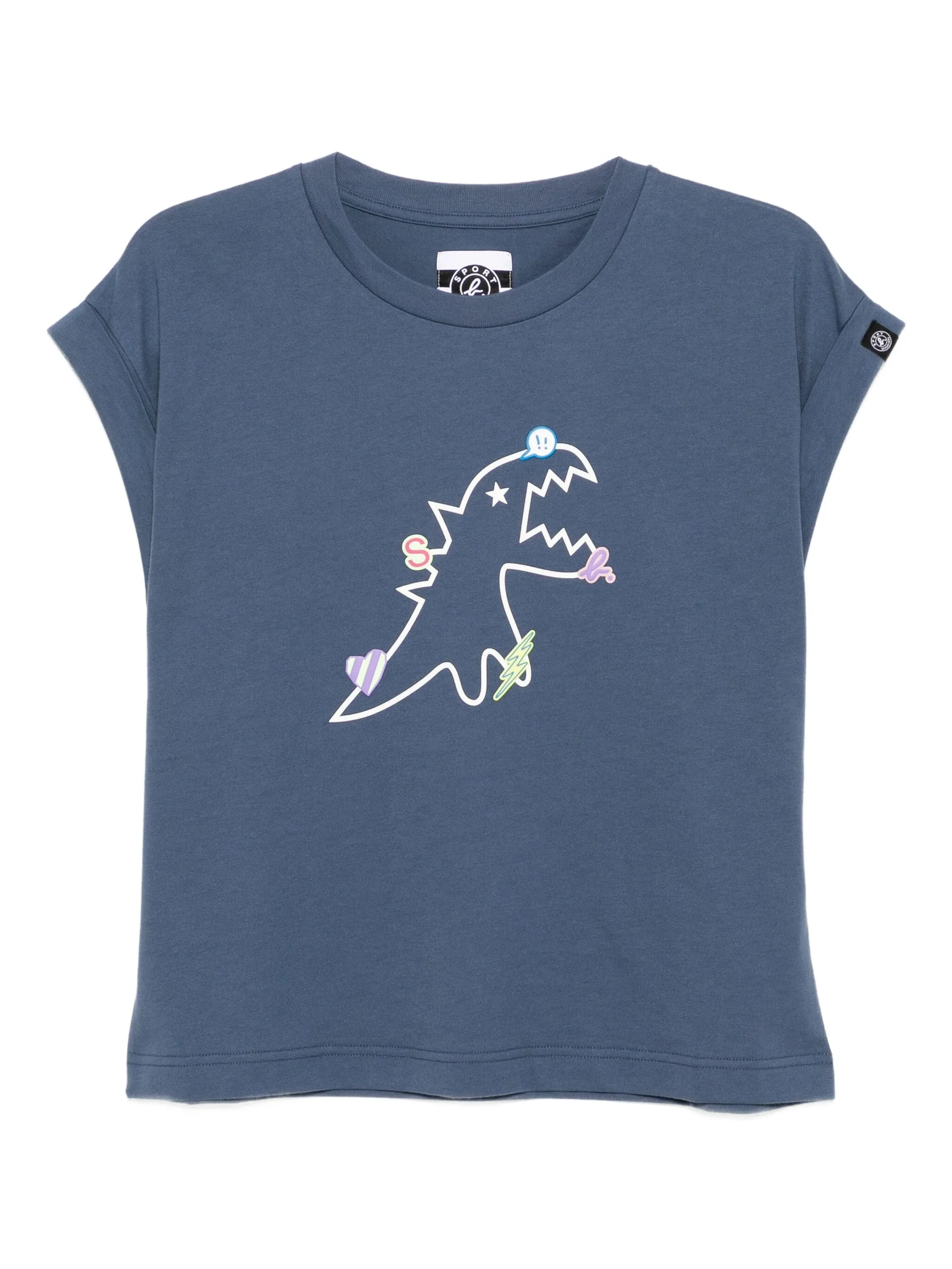 

Футболка с логотипом Sport B. By Agnès B., синий