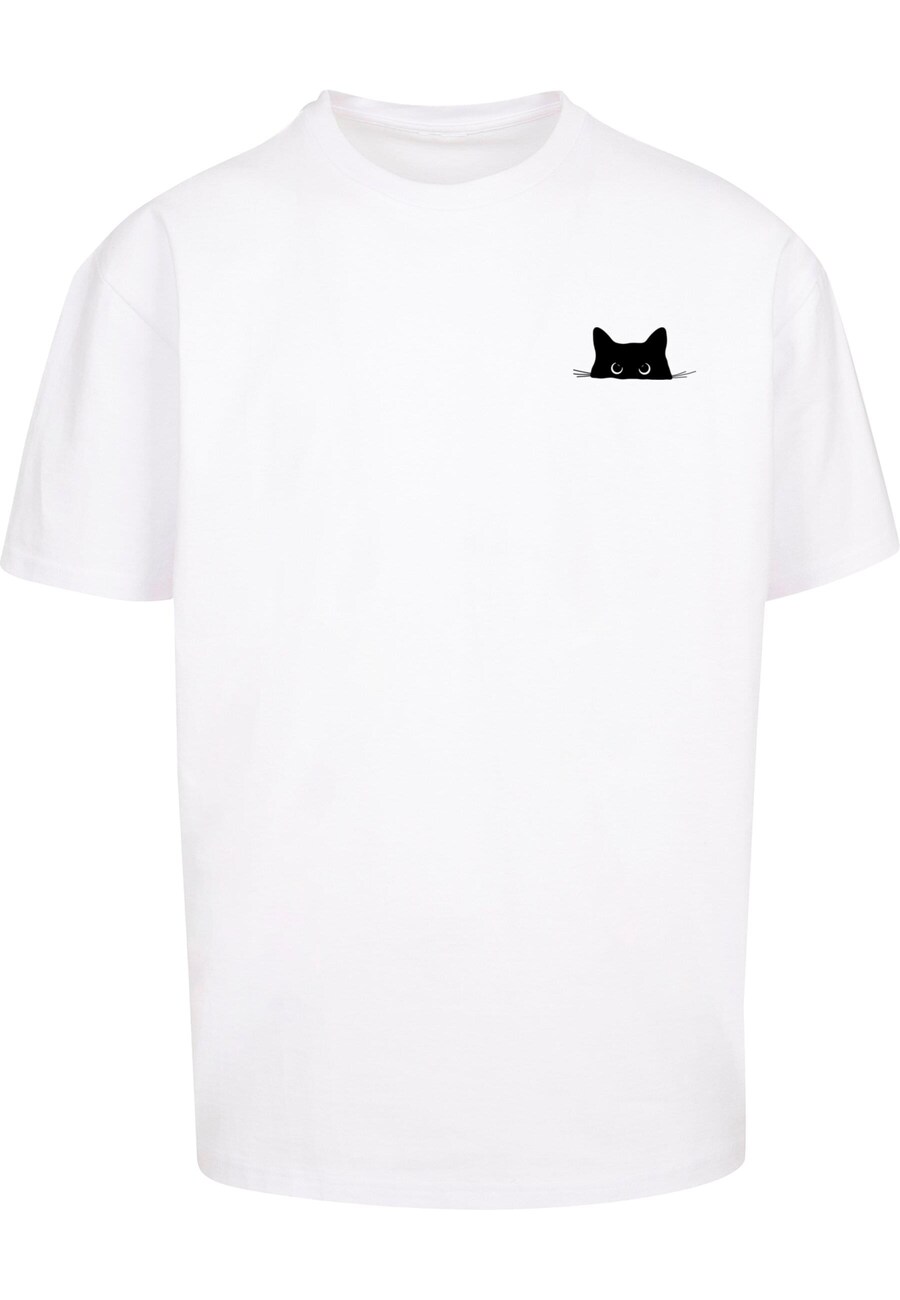 

Рубашка Merchcode Halloween - Cat, белый