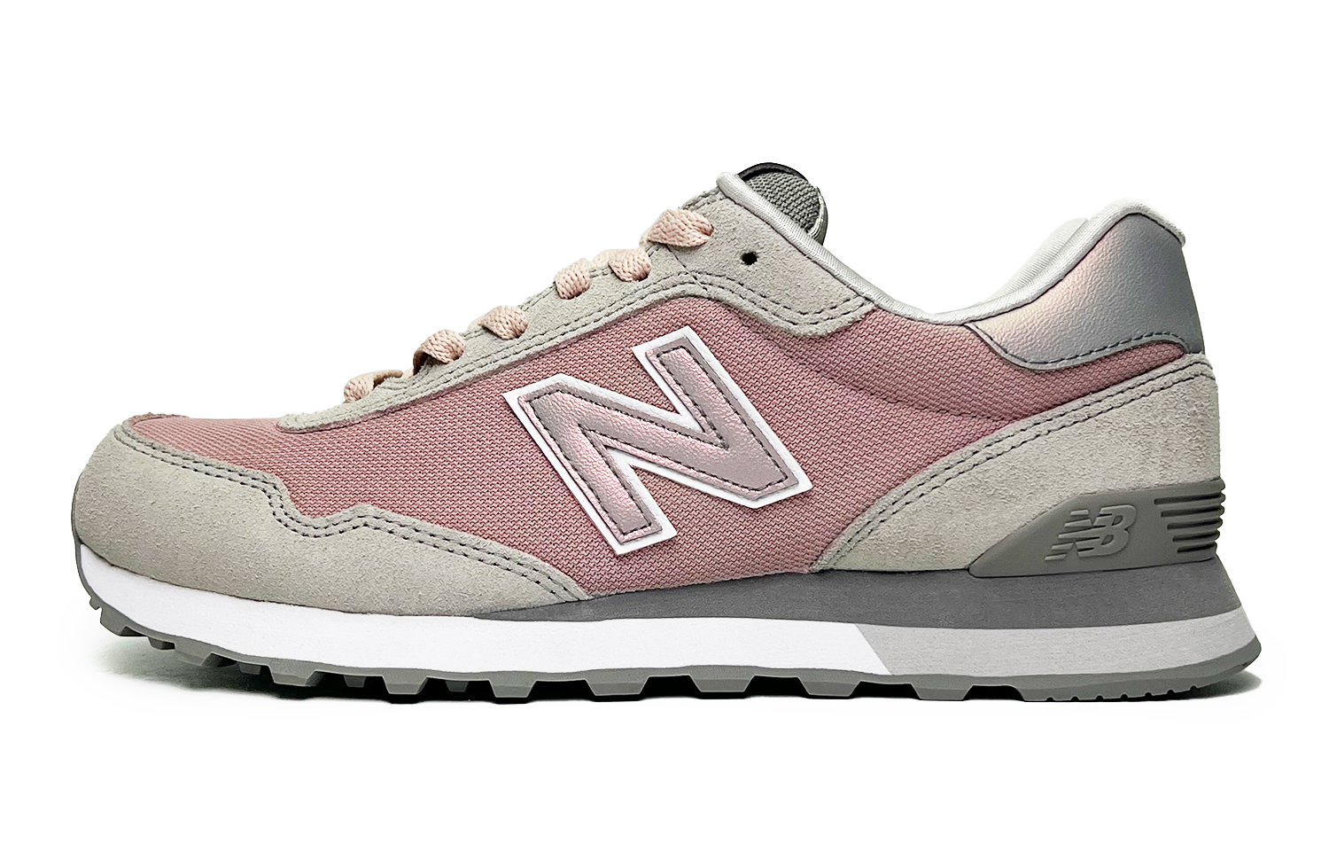 

Кроссовки женские NB 515 с низким верхом розовые/серые New Balance