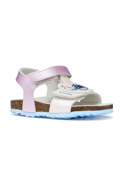 Сандалии детские SANDAL CHALKI x Lilo & Stitch Geox, фиолетовый