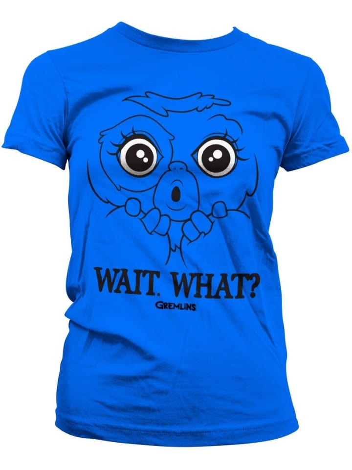 

Футболка Подожди. Что Девчачья футболка синего цвета Gremlins, Синий, Футболка Подожди. Что Девчачья футболка синего цвета Gremlins