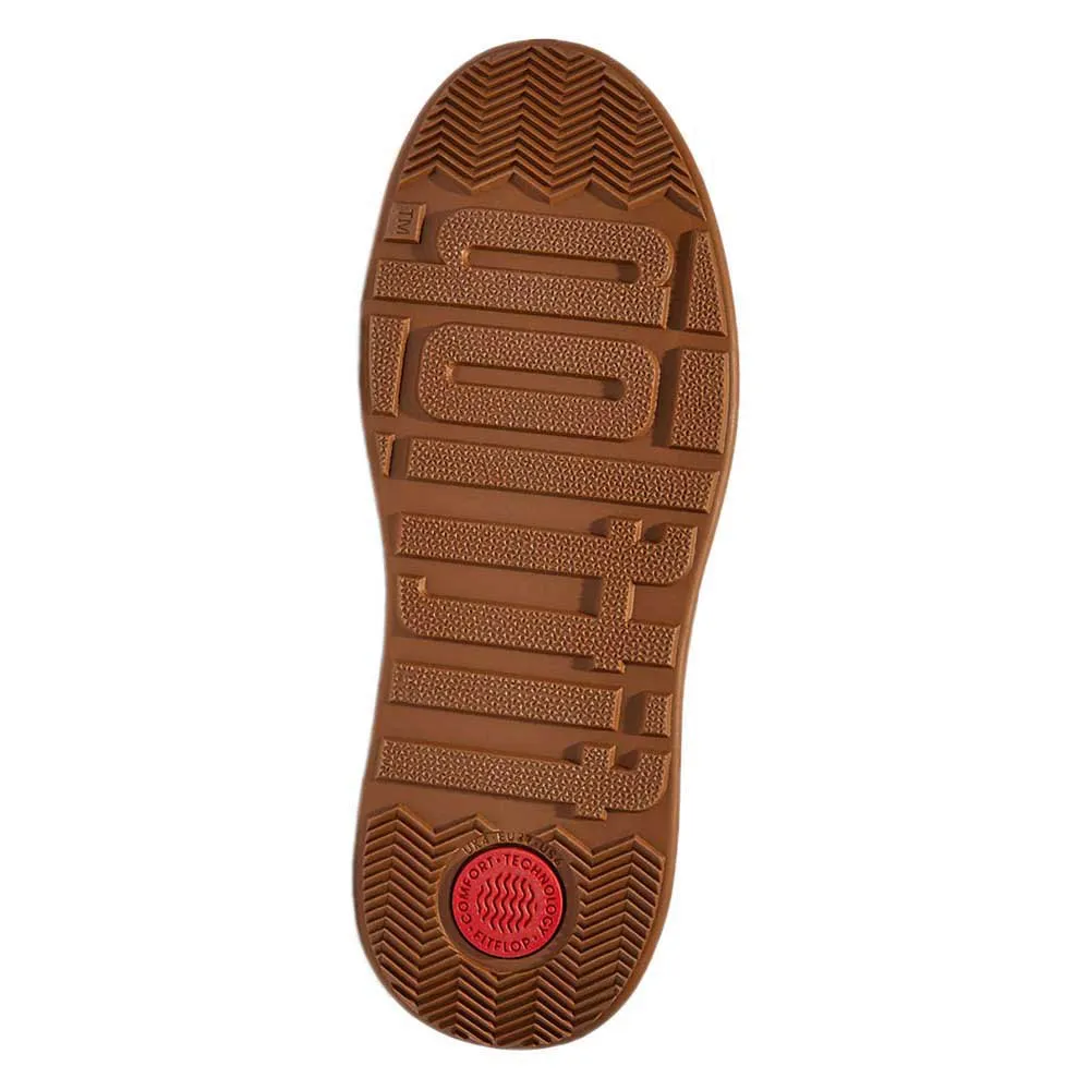 Ботинки Fitflop F-Mode Suede Flatform Chelsea, коричневый — фото 2