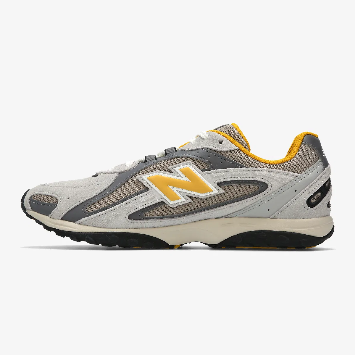 Мужские низкие кроссовки New Balance серые — фото 3