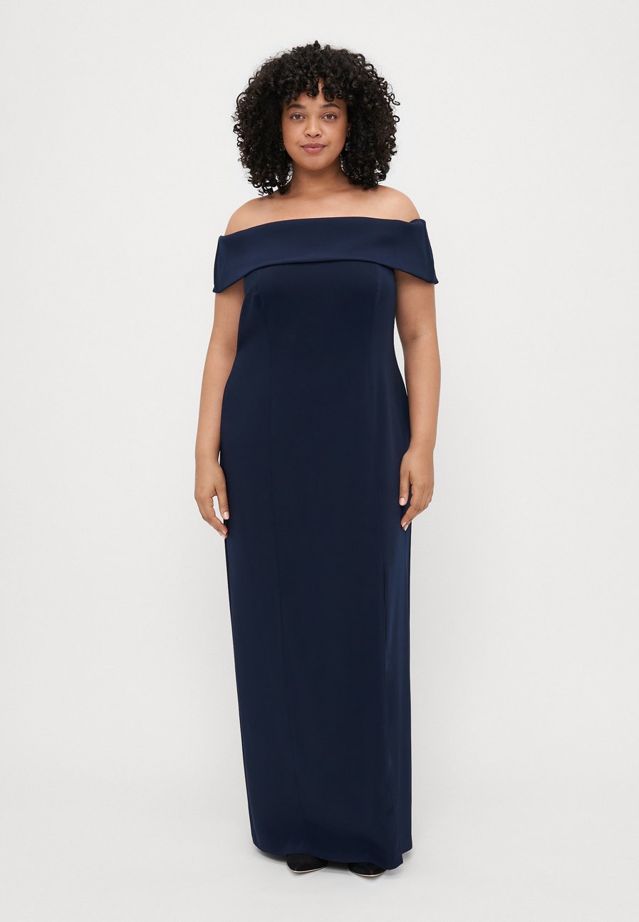 

Платье Lauren Ralph Lauren Woman ADLAR SHORT SLEEVE GOWN, Lighthouse Navy/Dark Blue