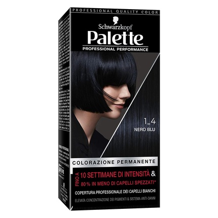 

Палитра Professional Performance Color Hair 1_4 Черный Синий, Schwarzkopf