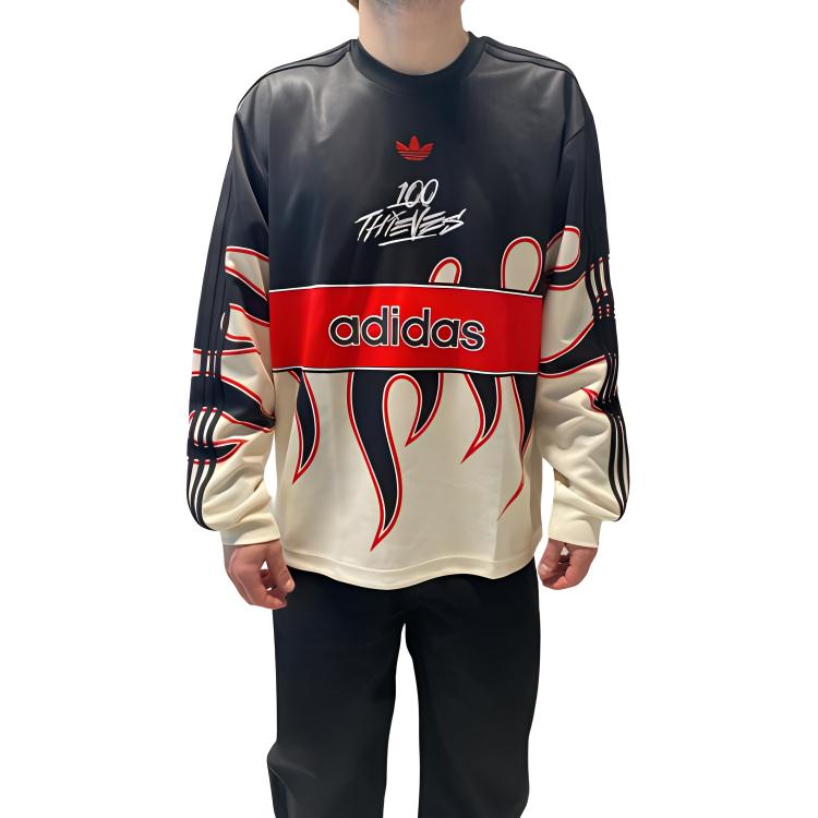 Adidas Thieves Long Sleeve Jersey Adidas Originals, черный — фото 2