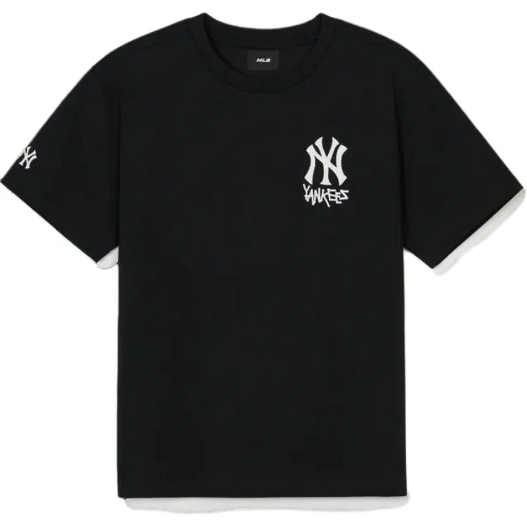 Футболка MLB Kids с круглым вырезом, черная