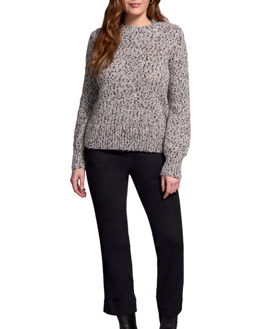 

Женский свитер с длинными рукавами и воротником-стойкой из коллекции Novelty Mix TRIBAL, Onyx