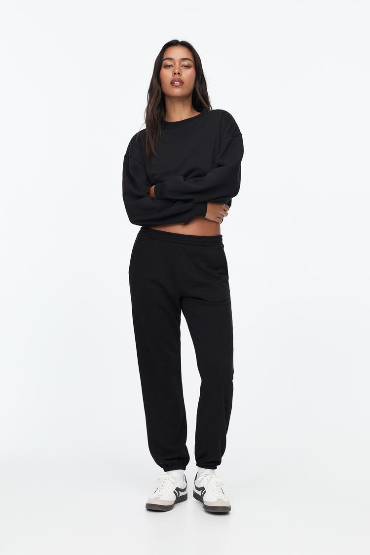 

Базовые джоггеры Pull And Bear, черный