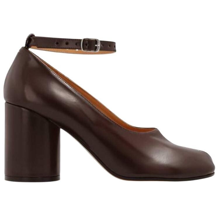 Туфли Tabi High Heels женские коричневые Maison Margiela — фото 2