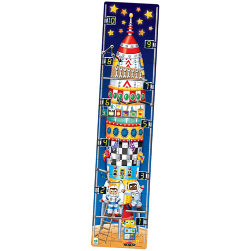 

Пазлы Long & Tall Puzzles Rocket Numbers 51 Pcs