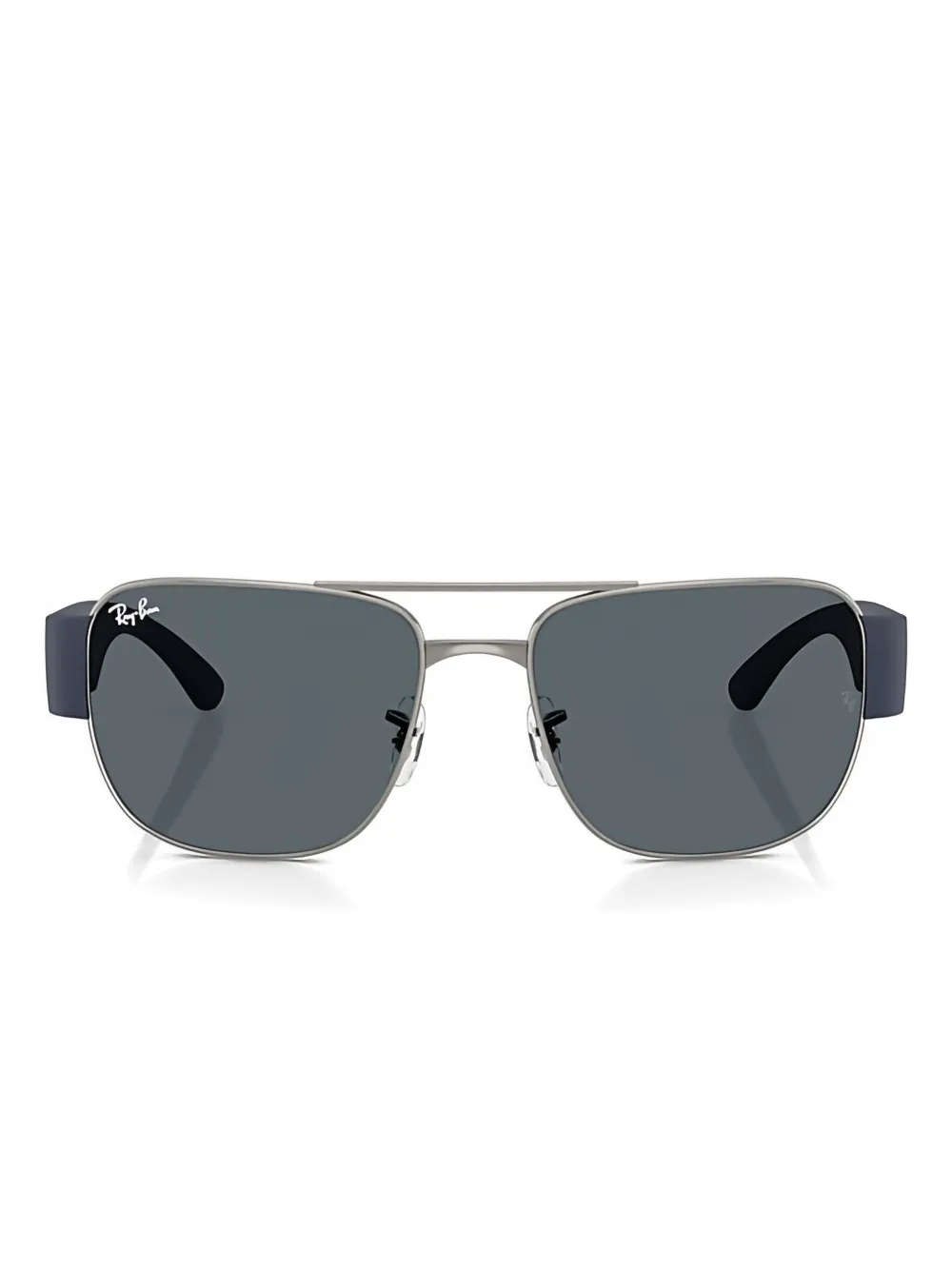 

Солнцезащитные очки в прямоугольной оправе Ray-Ban, серый