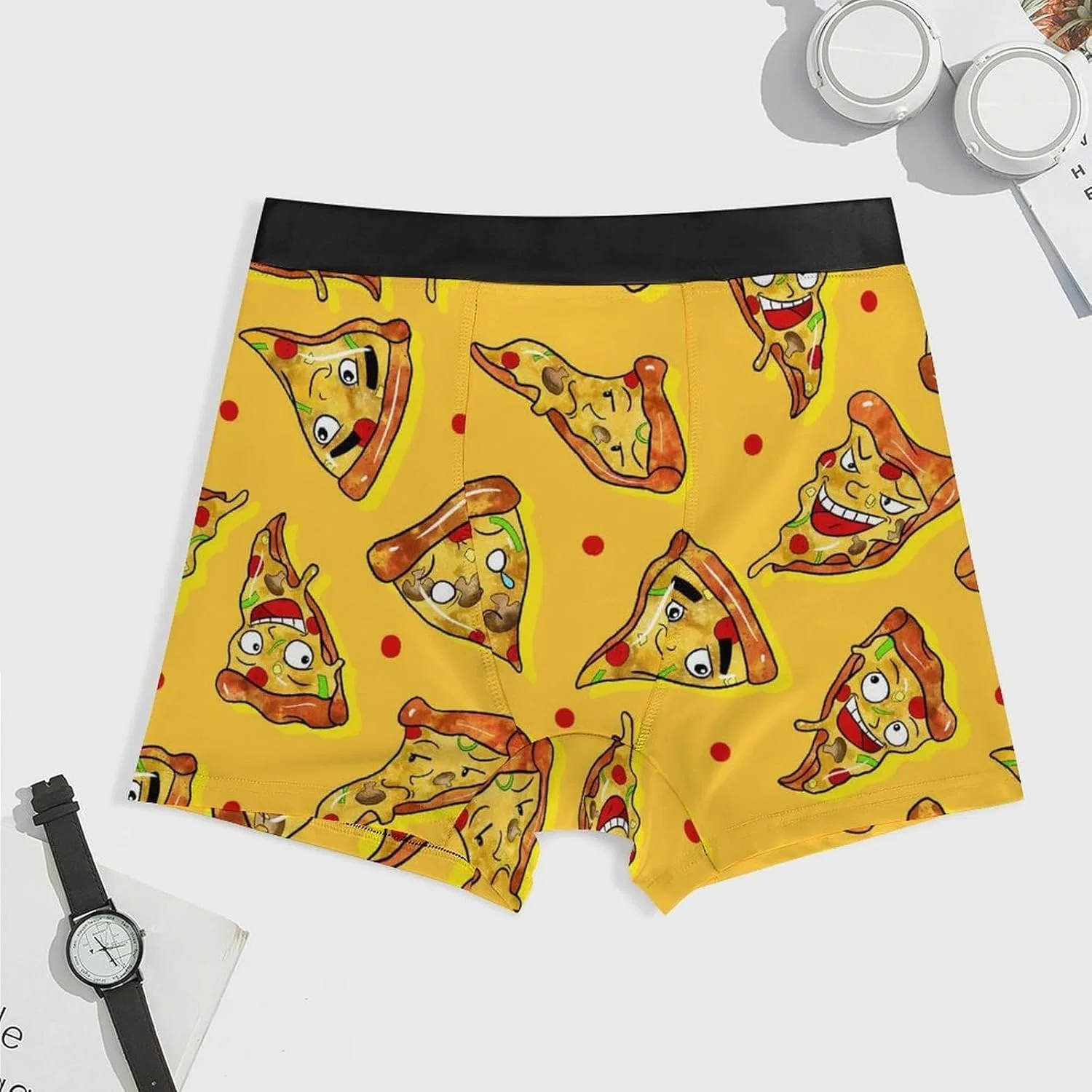 Боксеры с принтом Pizza, Пицца — фото 3