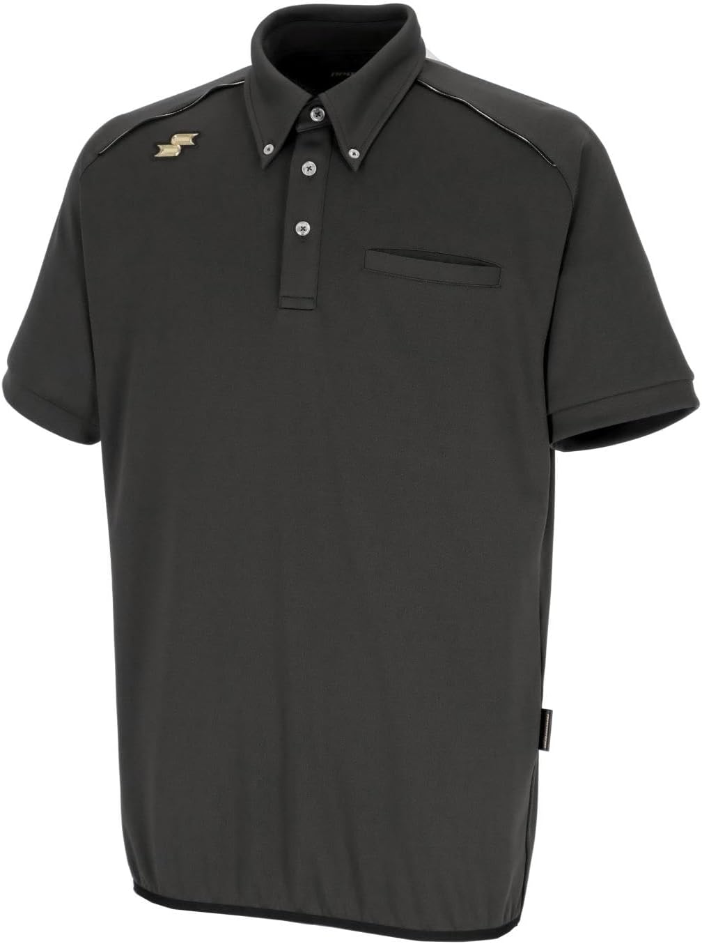 

Рубашка-поло SSK Proedge на пуговицах (с левым нагрудным карманом) EDRF260 Угольно-серый (92)