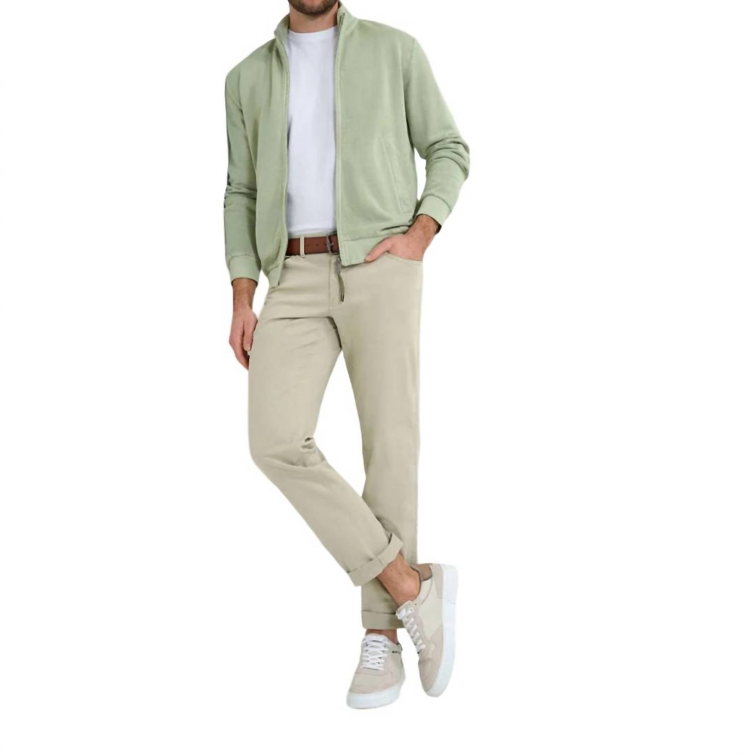 

Штаны Cooper Fancy с 5 карманами из уютного льна Brax, цвет cozy linen