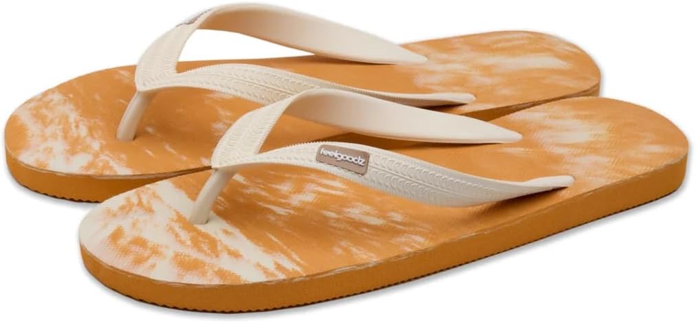 

Мужские классические резиновые шлепанцы Feelgoodz - водонепроницаемые, 100 натуральный резина и полностью веганские сандалии, сертифицированные по стандарту справедливой торговли, экологически чистые и ремесленно изготовленные, Redwood