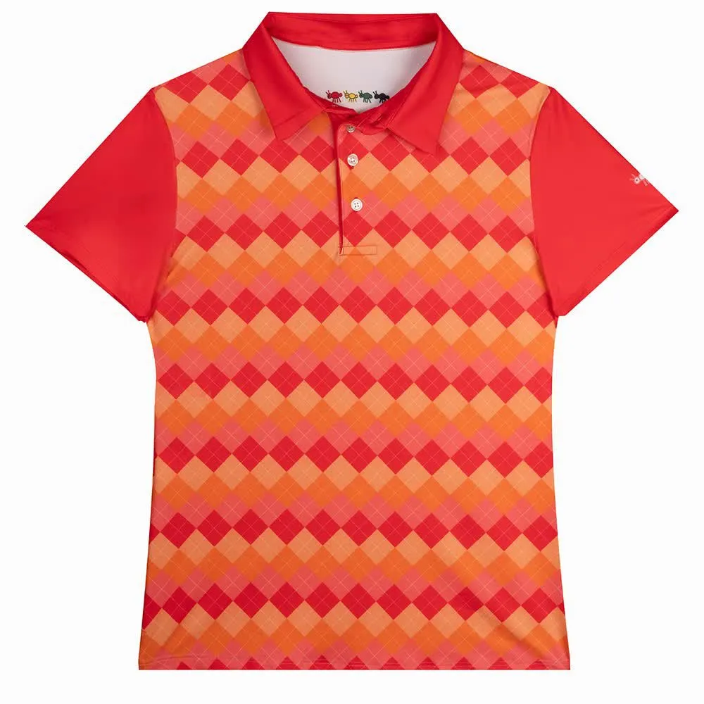 

Поло Oxy Golf College Red, оранжевый