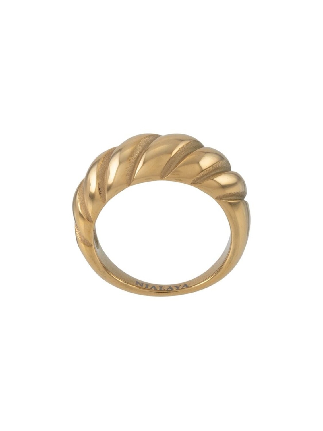 

Кольцо Croissant Nialaya Jewelry, золотой